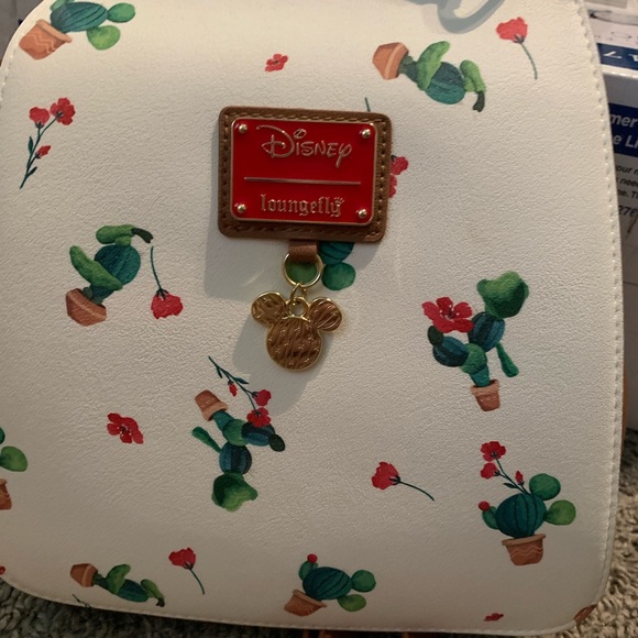 Disney Loungefly Mickey and friends cactus mini backpack - Picture 2 of 4
